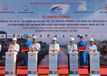 TP Hồ Chí Minh khởi công hai gói thầu hơn 2.370 tỷ đồng cải tạo rạch Xuyên Tâm