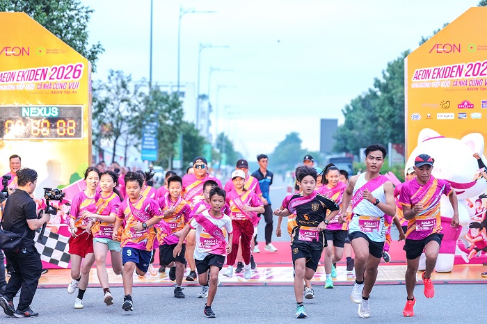 AEON Ekiden 2026: Dấu ấn 5 năm gắn kết và lan tỏa giá trị đến 3 miền