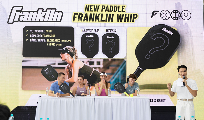 Franklin Asia Showcase 3 quy tụ dàn sao pickleball quốc tế, hé lộ sản phẩm mới